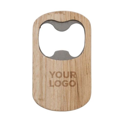 Bottle opener beech wood - Image 1